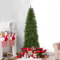 Árbol de Navidad verde 180 cm artificial efecto realista Vittangi Venta
