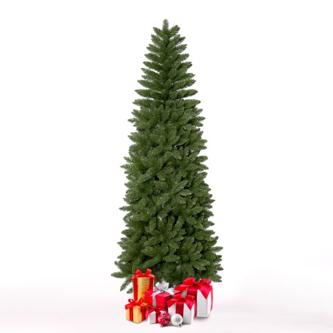 Árbol de Navidad artificial falso alto 240cm verde extra espeso Tromso Promoción