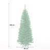 Árbol de Navidad artificial verde clásico realista 180 cm Alesund Rebajas