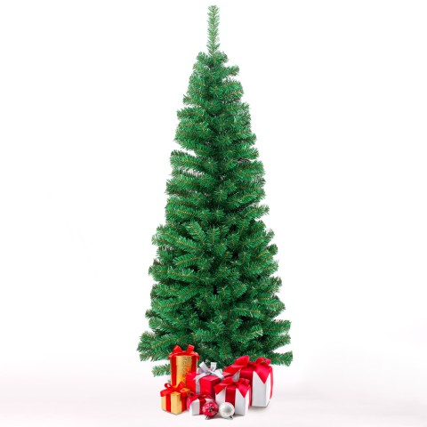 Árbol de Navidad artificial verde 240 cm ramas falsas extra gruesas Arvika Promoción