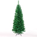 Árbol de Navidad artificial verde 240 cm ramas falsas extra gruesas Arvika Oferta
