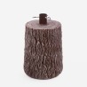 Base pedestal tronco madera 29x38cm Árbol de Navidad artificial Svaalbard Promoción