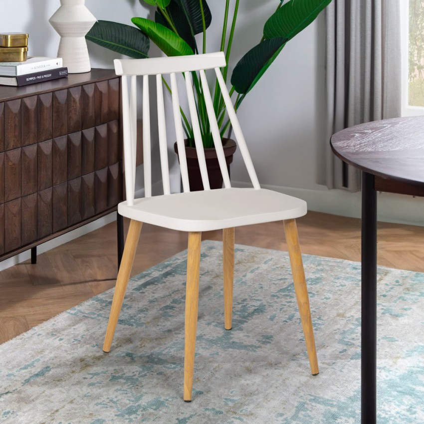 Silla para cocina comedor de polipropileno estilo clásico Toutou Venta