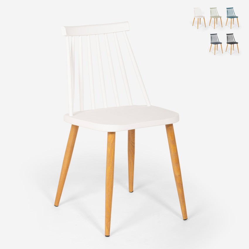 Silla para cocina comedor de polipropileno estilo clásico Toutou Venta