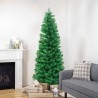 Árbol de Navidad artificial falso de 210 cm de altura verde clásico Vendyssel Venta