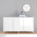 Aparador 3 puertas aparador buffet salón diseño moderno 156x84cm Thilot Oferta