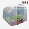 Invernadero de jardín tipo túnel en PVC de 200 x 300 x h180 cm para flores y plantas Orto L Venta