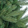 Árbol de Navidad alto 210 cm clásico verde artificial ramas falsas Melk Oferta