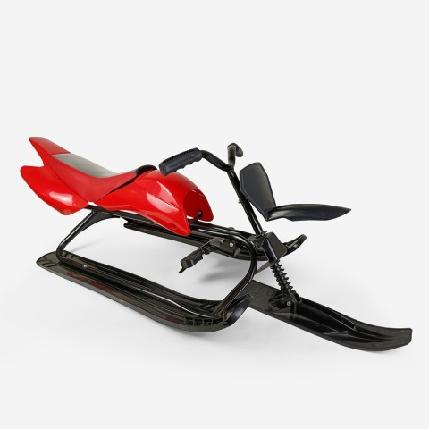 Trineo deportivo para niños con manillar y freno de pedal Comet. Promoción
