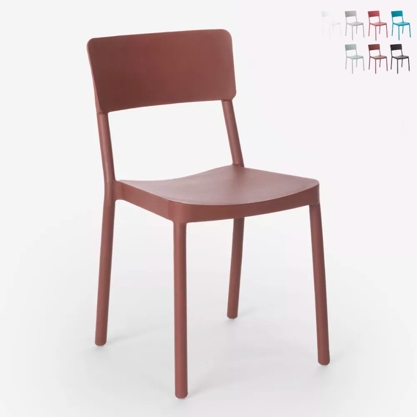 Silla de polipropileno de diseño moderno para cocina, bar, restaurante, jardín Liner Catálogo Silla de polipropileno de diseño moderno para cocina, bar, restaurante, jardín Liner Catálogo