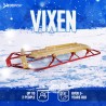 Trineo de nieve de madera para niños clásico de 2 plazas Vixen Oferta