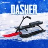 Trineo de nieve para niños con manillar y frenos a pedal Dasher Oferta