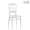 Divina silla de diseño clásico para restaurantes y bodas al aire libre Promoción
