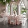 Divina silla de diseño clásico para restaurantes y bodas al aire libre Modelo