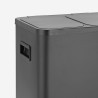 Contenedor de reciclaje Propre L de 3 cubos 24 litros accionado por pedal Precio