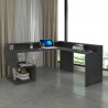 Esse 2 A Plus escritorio esquinero para oficina y hogar con un diseño moderno Rebajas
