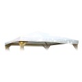 Tela de cobertura 4 lados para gazebo 300x300 cm anti-UV impermeable Alis Promoción