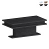 Mesa de centro salón 100 x 55 cm diseño blanco brillante Little Big Rebajas