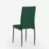 Silla comedor de tela cocina restaurante estilo moderno Gala 