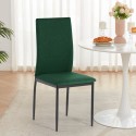 Silla comedor de tela cocina restaurante estilo moderno Gala Precio