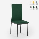 Silla comedor de tela cocina restaurante estilo moderno Gala Catálogo