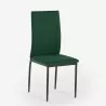 Silla comedor de tela cocina restaurante estilo moderno Gala 