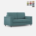 Sofá salón 2 plazas textil desenfundable moderno Marrak 120 Promoción