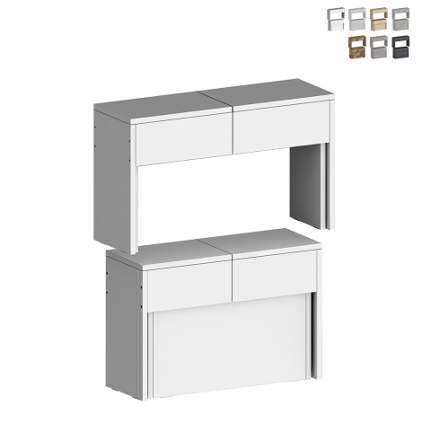 Juego de 2 extensores 66-290cm para mesa de comedor Pratika A + B Promoción