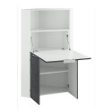 Escritorio ahorraespacio esquinero plegable 70 x 70 cm Layla II Rebajas