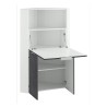 Escritorio ahorraespacio esquinero plegable 70 x 70 cm Layla II Rebajas