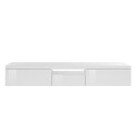 Mueble TV salón 2 puertas 1 abatible 220 x 40 x 35 cm moderno elegante Novo Modelo