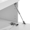 Mueble TV salón 2 puertas 1 abatible 220 x 40 x 35 cm moderno elegante Novo Medidas