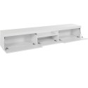Mueble TV salón 2 puertas 1 abatible 220 x 40 x 35 cm moderno elegante Novo Características