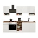 Cocina lineal completa 256 cm diseño moderno modular Domina 