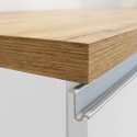 Cocina lineal completa 256 cm diseño moderno modular Domina 