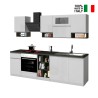Cocina completa modular diseño lineal estilo moderno 256cm Essence Precio
