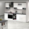 Cocina completa modular diseño lineal estilo moderno 256cm Essence Elección