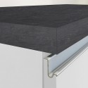 Cocina completa modular diseño lineal estilo moderno 256cm Essence 