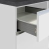 Cocina completa modular diseño lineal estilo moderno 256cm Essence 
