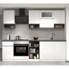 Cocina completa modular diseño lineal estilo moderno 256cm Essence 