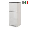 Mueble cubre frigorífico empotrado 2 puertas para cocina 60x60x164,5h Halser Medidas