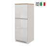 Mueble cubre frigorífico empotrado 2 puertas para cocina 60x60x164,5h Halser Precio