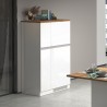 Mueble cubre frigorífico empotrado 2 puertas para cocina 60x60x164,5h Halser Elección