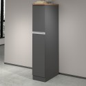 Mueble de cocina moderno con 2 cajones especieros 30x60x164,5 Trym Stock