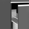 Mueble de cocina moderno con 2 cajones especieros 30x60x164,5 Trym 
