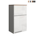 Set de muebles cubre nevera empotrado y especiero cocina lineal Fist Promoción