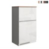 Set de muebles cubre nevera empotrado y especiero cocina lineal Fist Promoción