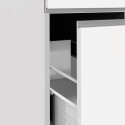 Set de muebles cubre nevera empotrado y especiero cocina lineal Fist 