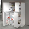 Set de muebles cubre nevera empotrado y especiero cocina lineal Fist 