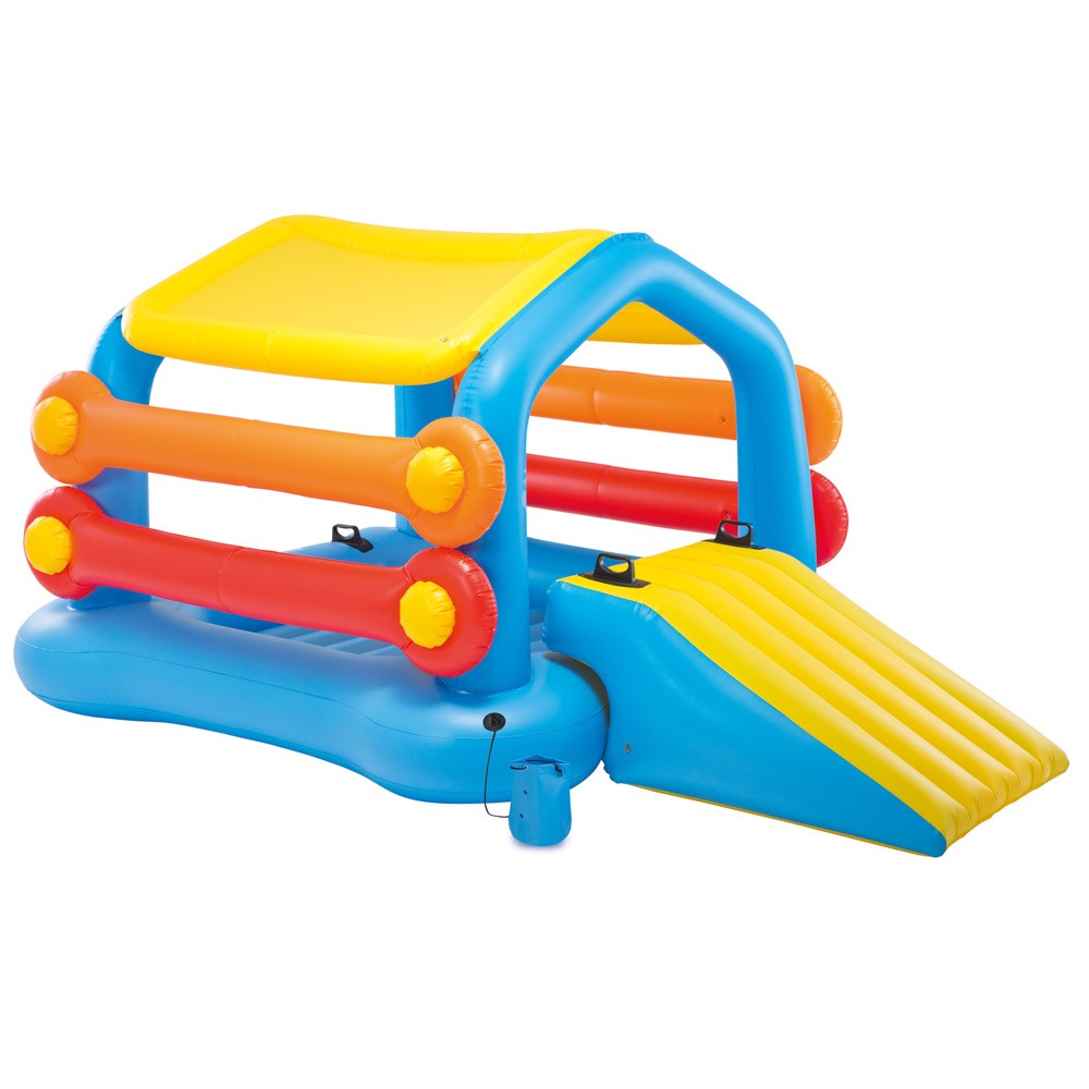 Intex 58294 isla flotante hinchable con tobogán para niños